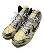 NIKEナイキ）の古着「ハイカットスニーカー」｜ベージュ