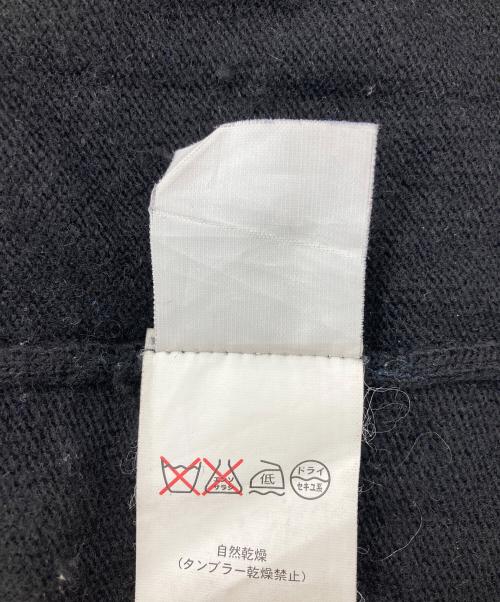 RAF BY RAF SIMONS（ラフバイ ラフシモンズ）RAF BY RAF SIMONS (ラフバイ ラフシモンズ) 06AW R刺繍Vネックニット ブラック サイズ:46の古着・服飾アイテム