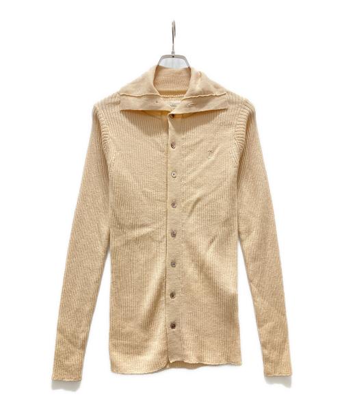 Ernie Palo（アーニーパロ）Ernie Palo (アーニーパロ) ロングニットカーディガン ベージュ サイズ:Fの古着・服飾アイテム