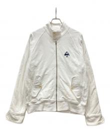 POLO RALPH LAUREN（ポロ・ラルフローレン）の古着「スウェットスイングトップ」｜ホワイト