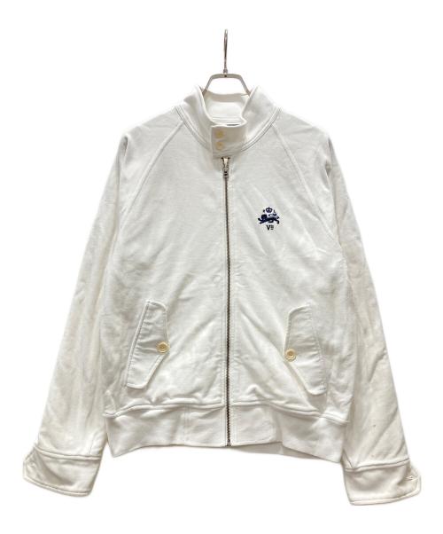 POLO RALPH LAUREN（ポロ・ラルフローレン）POLO RALPH LAUREN (ポロ・ラルフローレン) スウェットスイングトップ ホワイト サイズ:Lの古着・服飾アイテム