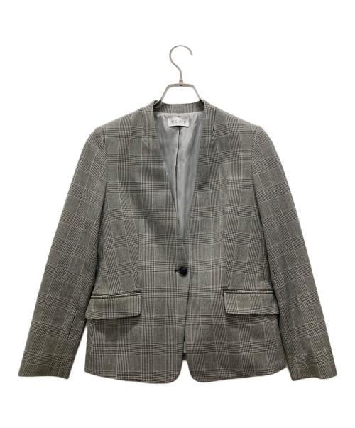 PLST（プラステ）PLST (プラステ) ウォームリザーブカラーレスジャケット+パンツ グレー サイズ:Mの古着・服飾アイテム