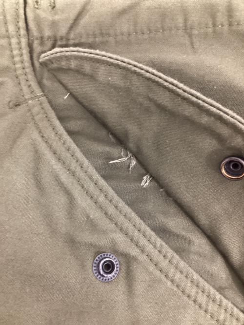 YMCLKY（ワイエムシーエルケーワイ）YMCLKY (ワイエムシーエルケーワイ) M-65 フィールドカーゴ カーゴパンツ オリーブ サイズ:W31の古着・服飾アイテム