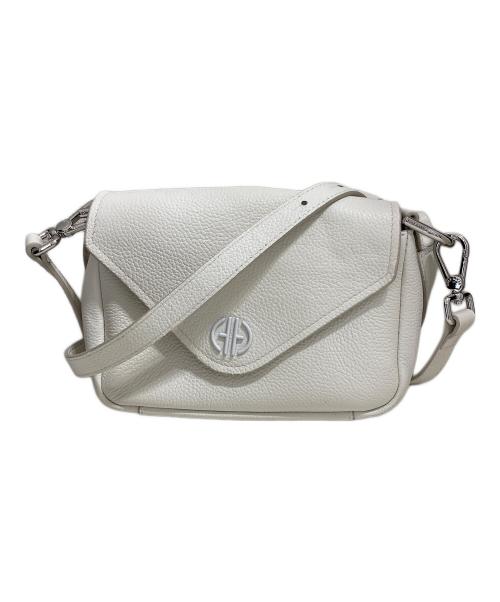 COLE HAAN（コールハーン）COLE HAAN (コールハーン) ミニフラップバッグ ホワイトの古着・服飾アイテム