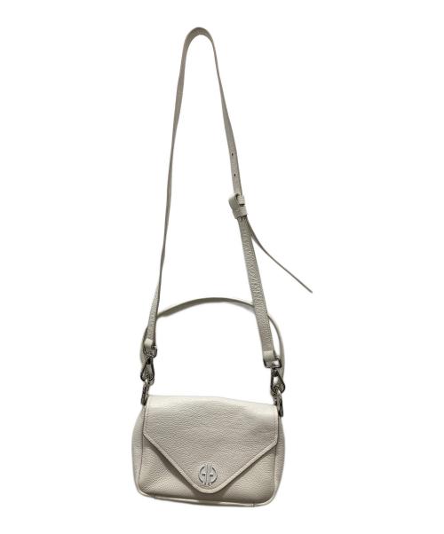 COLE HAAN（コールハーン）COLE HAAN (コールハーン) ミニフラップバッグ ホワイトの古着・服飾アイテム