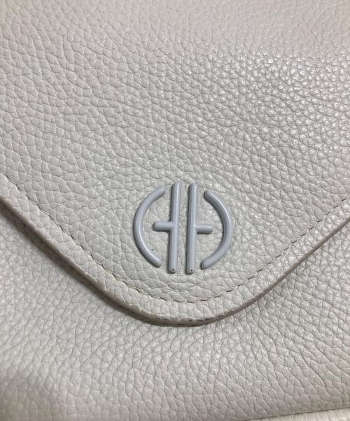 COLE HAAN（コールハーン）COLE HAAN (コールハーン) ミニフラップバッグ ホワイトの古着・服飾アイテム