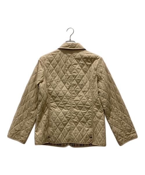 BURBERRY LONDON（バーバリーロンドン）BURBERRY LONDON (バーバリーロンドン) ノヴァチェックライナー キルティングジャケット ベージュ サイズ:42の古着・服飾アイテム