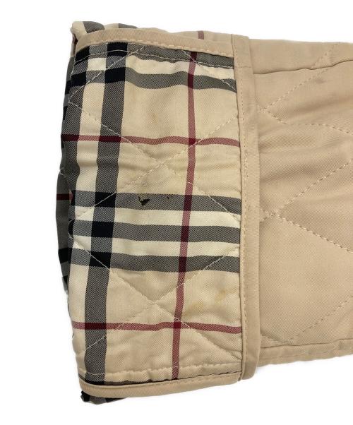 BURBERRY LONDON（バーバリーロンドン）BURBERRY LONDON (バーバリーロンドン) ノヴァチェックライナー キルティングジャケット ベージュ サイズ:42の古着・服飾アイテム