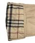 中古・古着 BURBERRY LONDON (バーバリーロンドン) ノヴァチェックライナー キルティングジャケット ベージュ サイズ:42：8500円