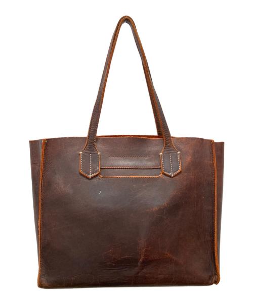 genten（ゲンテン）genten (ゲンテン) トートバッグ ブラウンの古着・服飾アイテム
