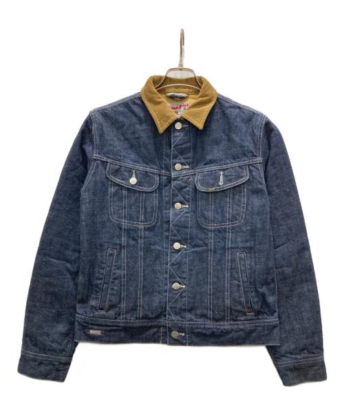 LEE（リー）LEE (リー) Paul Smith (ポールスミス) コーデュロイ襟付きデニムジャケット インディゴ サイズ:Mの古着・服飾アイテム