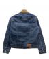 LEE (リー) Paul Smith (ポールスミス) コーデュロイ襟付きデニムジャケット インディゴ サイズ:M：18000円