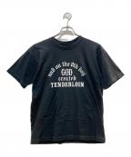 TENDERLOINテンダーロイン）の古着「ロゴプリントTシャツ」｜ブラック
