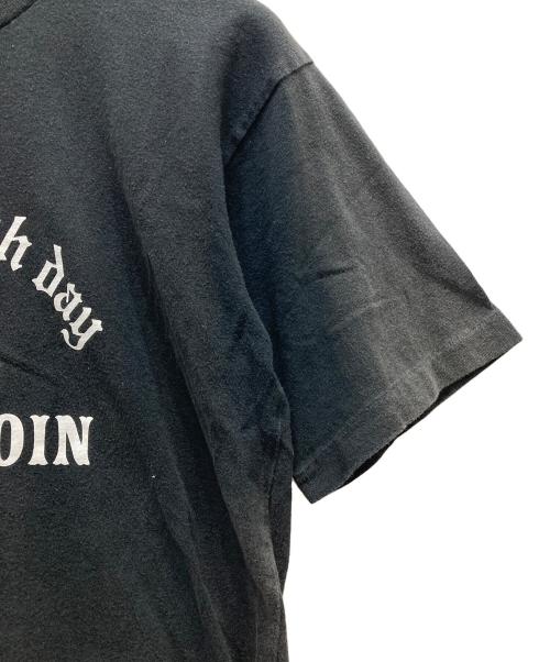 TENDERLOIN（テンダーロイン）TENDERLOIN (テンダーロイン) ロゴプリントTシャツ ブラック サイズ:Mの古着・服飾アイテム