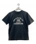 TENDERLOIN（テンダーロイン）の古着「ロゴプリントTシャツ」｜ブラック