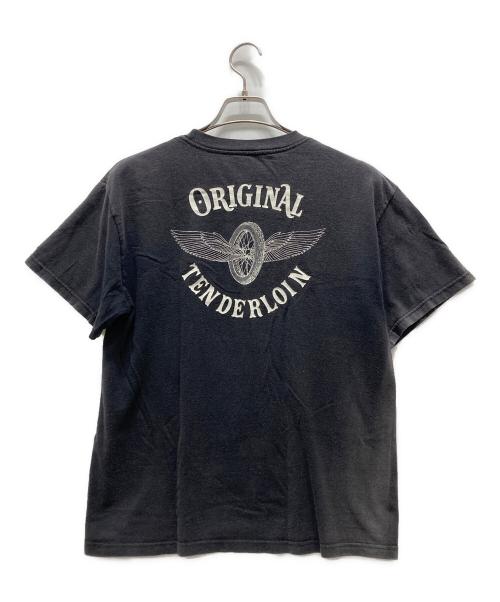 TENDERLOIN（テンダーロイン）TENDERLOIN (テンダーロイン) スカルプリントTシャツ ブラック サイズ:Mの古着・服飾アイテム