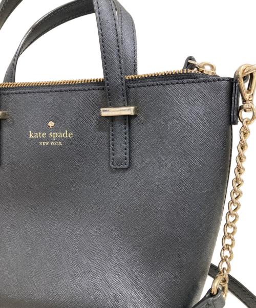 Kate Spade（ケイトスペード）Kate Spade (ケイトスペード) 2WAYバッグ ブラックの古着・服飾アイテム