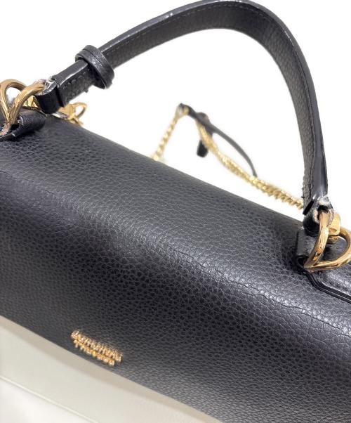 Samantha Thavasa（サマンサタバサ）Samantha Thavasa (サマンサタバサ) ショルダーバッグ ブラック×ホワイトの古着・服飾アイテム