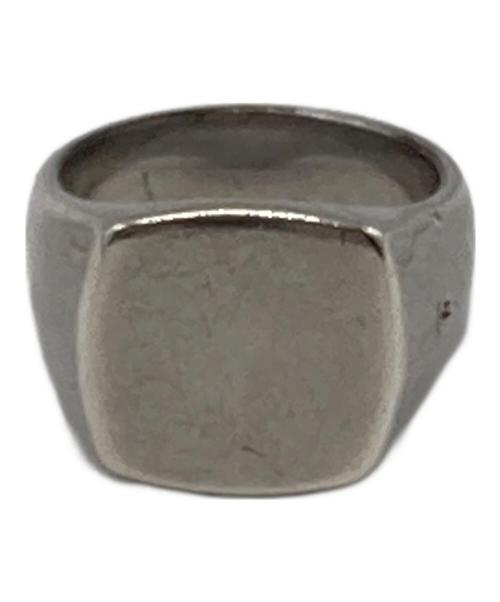 TOM WOOD（トムウッド）TOM WOOD (トムウッド) Cushion Stain Ring シルバー サイズ:表記なしの古着・服飾アイテム