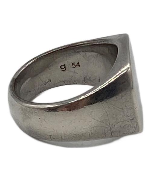 TOM WOOD（トムウッド）TOM WOOD (トムウッド) Cushion Stain Ring シルバー サイズ:表記なしの古着・服飾アイテム