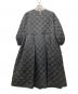 CAROLINA GLASER (カロリナ グレイサー) キルティングワンピース ブラック サイズ:表記無し：7000円