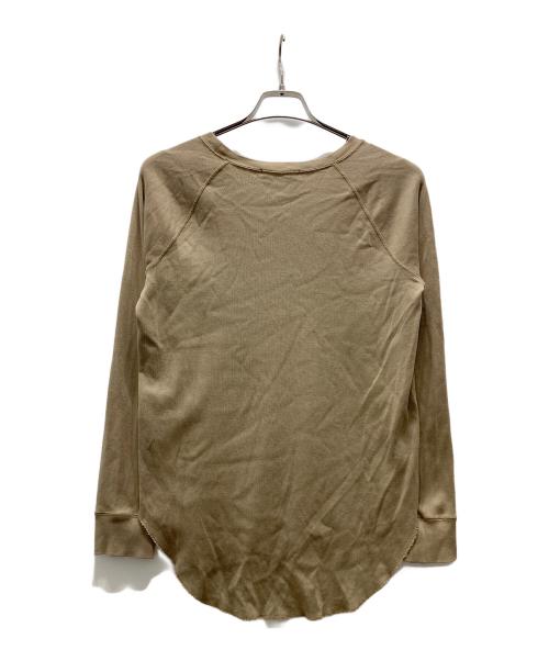 Plage（プラージュ）Plage (プラージュ) premium フライス long Tシャツ ベージュ サイズ:表記なしの古着・服飾アイテム