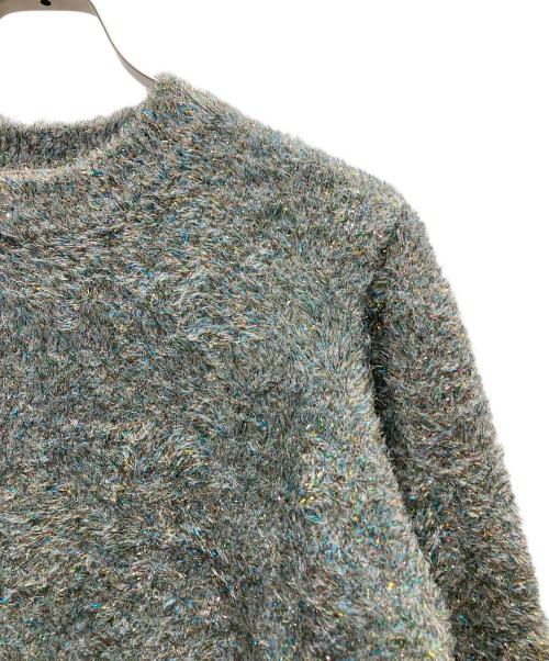 UNITED ARROWS TOKYO（ユナイテッドアローズトウキョウ）UNITED ARROWS TOKYO (ユナイテッドアローズトウキョウ) ラメニット グレー サイズ:表記無しの古着・服飾アイテム