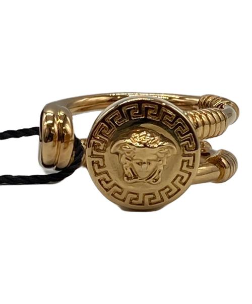 VERSACE（ヴェルサーチェ）VERSACE (ヴェルサーチェ) セーフティー ピン リング ゴールド サイズ:15号 未使用品の古着・服飾アイテム