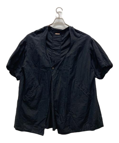 KAPITAL（キャピタル）KAPITAL (キャピタル) 半袖ブラウス ブラック サイズ:1の古着・服飾アイテム