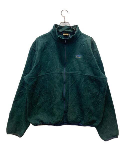 L.L.Bean（エルエルビーン）L.L.Bean (エルエルビーン) フリースジャケット グリーン サイズ:Lの古着・服飾アイテム