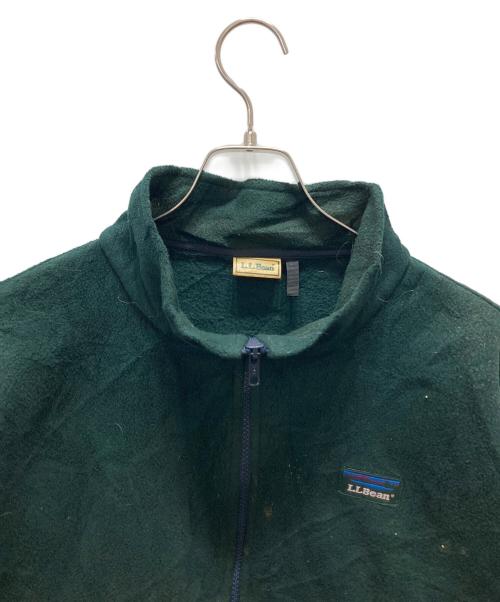 L.L.Bean（エルエルビーン）L.L.Bean (エルエルビーン) フリースジャケット グリーン サイズ:Lの古着・服飾アイテム