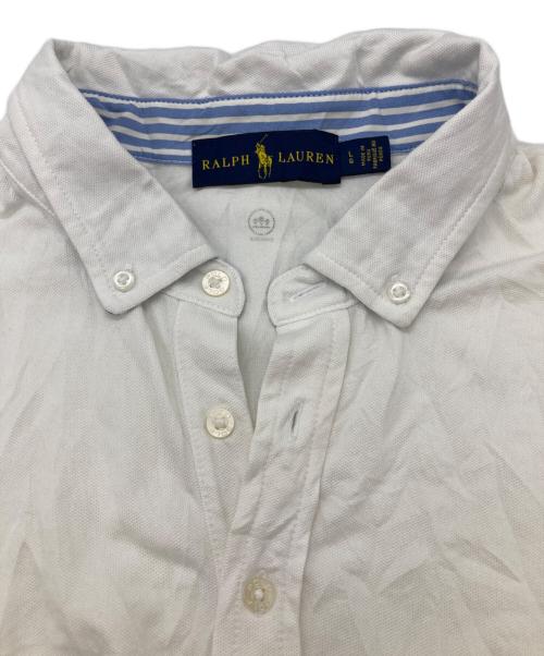 POLO RALPH LAUREN（ポロ・ラルフローレン）POLO RALPH LAUREN (ポロ・ラルフローレン) ポロシャツ ホワイト サイズ:Lの古着・服飾アイテム