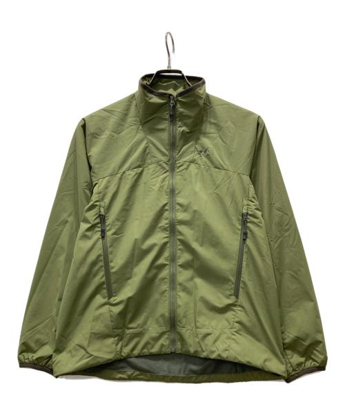 MILLET（ミレー）MILLET (ミレー) ブリーズバリヤー ラインド ジャケット オリーブ サイズ:Mの古着・服飾アイテム