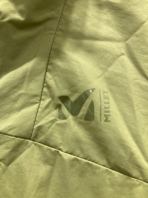 MILLET（ミレー）MILLET (ミレー) ブリーズバリヤー ラインド ジャケット オリーブ サイズ:Mの古着・服飾アイテム