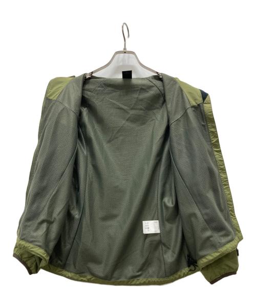MILLET（ミレー）MILLET (ミレー) ブリーズバリヤー ラインド ジャケット オリーブ サイズ:Mの古着・服飾アイテム