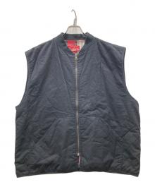 MARLBORO COUNTRY STORE（マルボロカントリーストア）の古着「リバーシブル キルティングベスト」｜ブラック