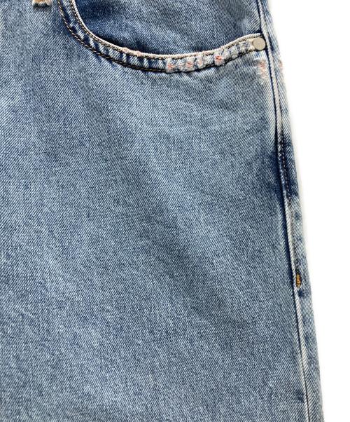 DIESEL（ディーゼル）DIESEL (ディーゼル) フリンジ裾デニムパンツ インディゴ サイズ:W31の古着・服飾アイテム