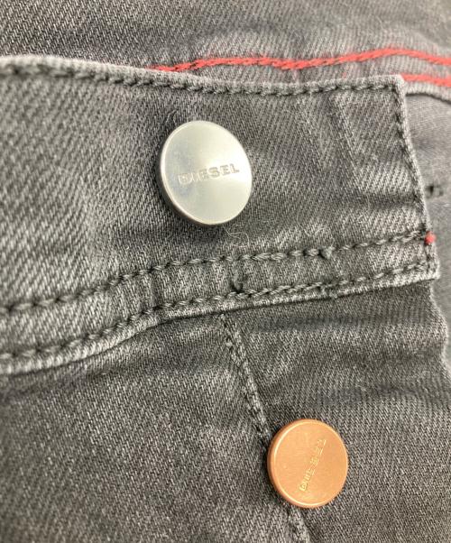 DIESEL（ディーゼル）DIESEL (ディーゼル) TEPPHAR ダメージデニム ブラック サイズ:W31の古着・服飾アイテム