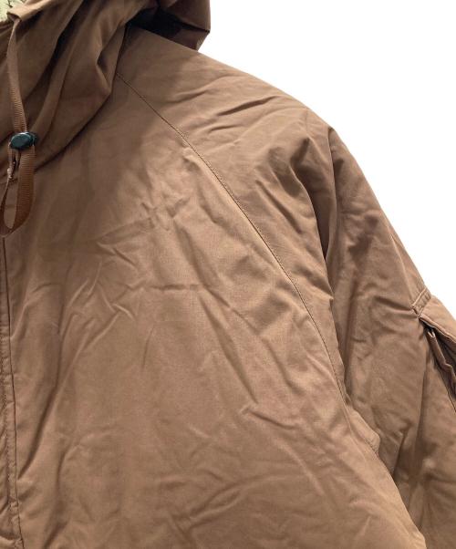 ALPHA（アルファ）ALPHA (アルファ) iD URBAN RESEARCH (アイディー アーバンリサーチ) 中綿ジャケット ブラウン サイズ:Mの古着・服飾アイテム