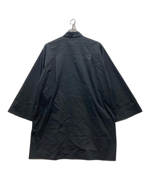 &ellecy（アンドエルシー）&ELLECY (アンドエルシー) チャイナシャツワンピース ブラック サイズ:Mの古着・服飾アイテム