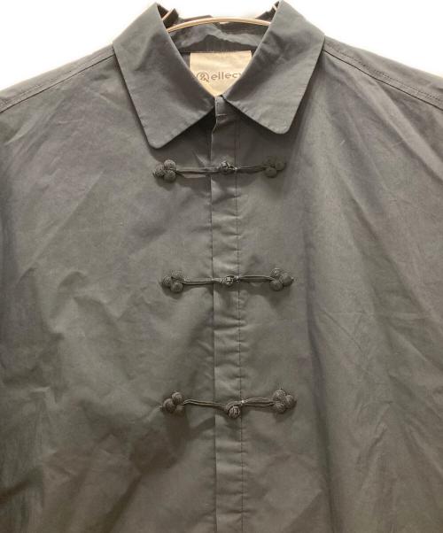 &ellecy（アンドエルシー）&ELLECY (アンドエルシー) チャイナシャツワンピース ブラック サイズ:Mの古着・服飾アイテム