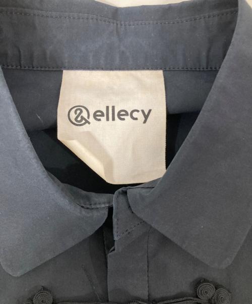 &ellecy（アンドエルシー）&ELLECY (アンドエルシー) チャイナシャツワンピース ブラック サイズ:Mの古着・服飾アイテム