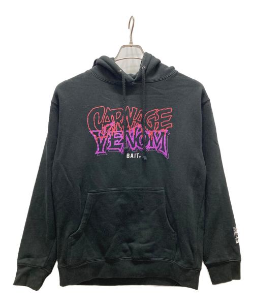 MARVEL（マーベル）MARVEL (マーベル) BAIT (ベイト) コラボフーディ ブラック サイズ:Sの古着・服飾アイテム