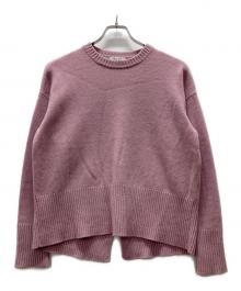 PLST（プラステ）の古着「カシミヤ混ニット」｜ピンク