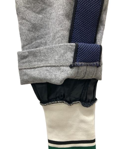 NON TOKYO（ノントーキョー）NON TOKYO (ノントーキョー) リブ レイヤードトラックパンツ グレー サイズ:38の古着・服飾アイテム