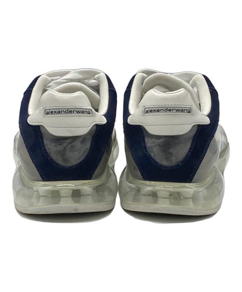 ALEXANDER WANG（アレキサンダー・ワン）ALEXANDER WANG (アレキサンダーワン) AWNYC Stadium Sneaker ネイビー サイズ:36の古着・服飾アイテム