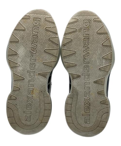 ALEXANDER WANG（アレキサンダー・ワン）ALEXANDER WANG (アレキサンダーワン) AWNYC Stadium Sneaker ネイビー サイズ:36の古着・服飾アイテム