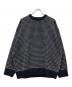 MACOBER（マコバ）の古着「バーズアイニット」｜ネイビー