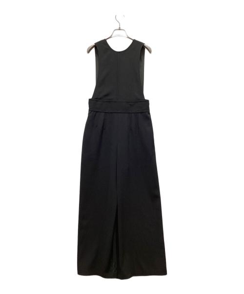 green label relaxing（グリーンレーベルリラクシング）green label relaxing (グリーンレーベルリラクシング) ドライツイルリーンサロペット ブラック サイズ:38の古着・服飾アイテム