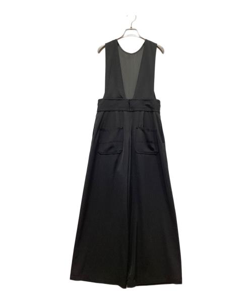 green label relaxing（グリーンレーベルリラクシング）green label relaxing (グリーンレーベルリラクシング) ドライツイルリーンサロペット ブラック サイズ:38の古着・服飾アイテム